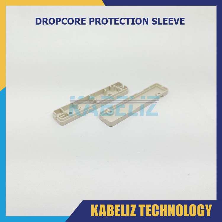 Protection Box Box Pelindung Kabel Dropcore Untuk Protection Sleve FTTH model Persegi warna putih