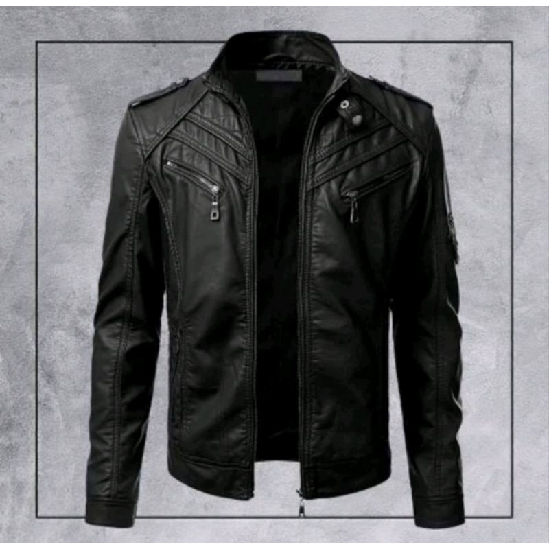 JAKET KULIT BOY - JAKET KULIT TAHAN AIR - JAKET SEMI KULIT - JAKET KULIT IMPORT