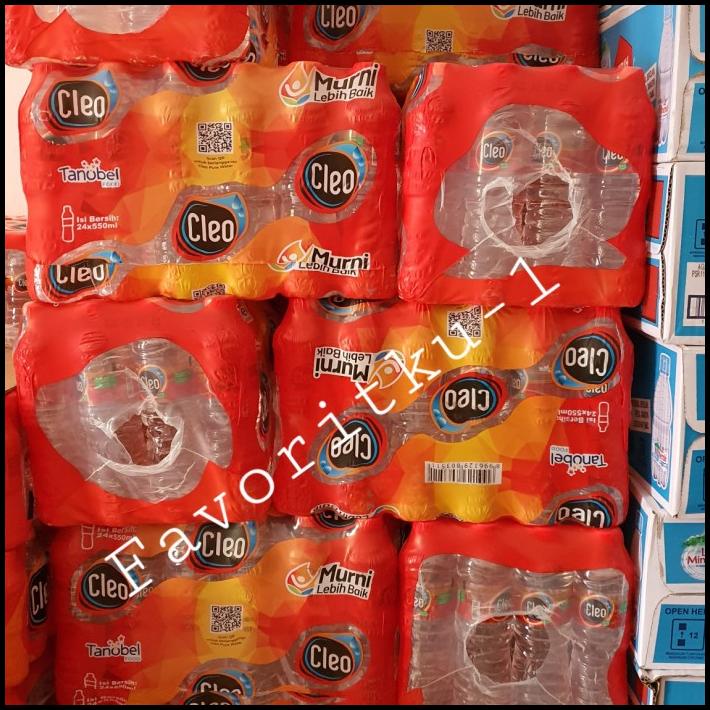 Cleo Air Mineral Botol 550 Ml (Ojol Only)