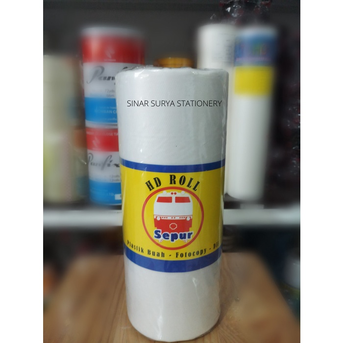 

PLASTIK FOTOCOPY / BUAH HOMBO HDPE2538 / ROLLS