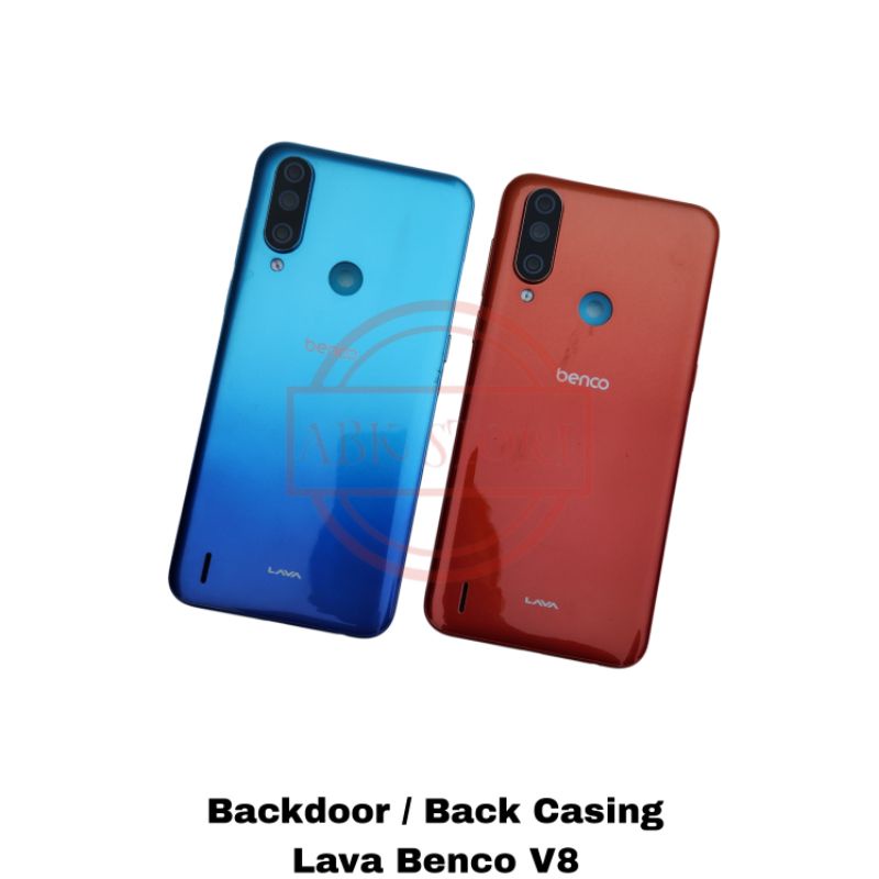 TUTUP BELAKANG BATERAI BACKDOOR BACKCOVER BACK CASING LAVA BENCO V8 HOUSING