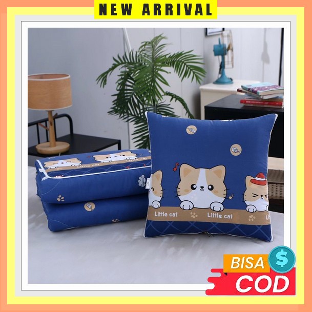 Balmut Bantal Selimut 2In1 Bisa Jadi Bantal &, Selimut Bantal Selimut Traveling Dewasa Lipat Halus V