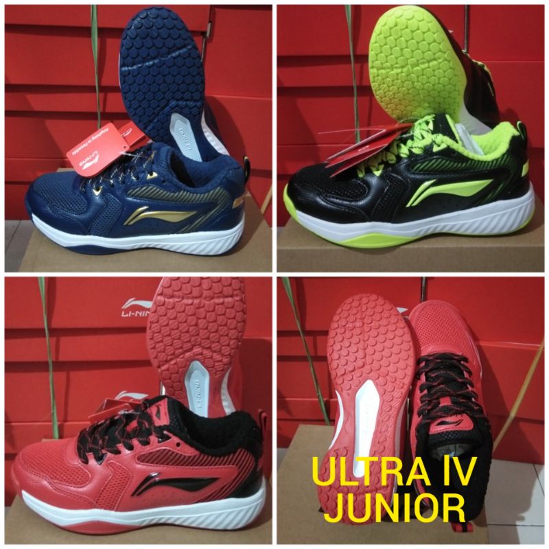 Sepatu Badminton Lining Ultra 4 Junior Size 34-38