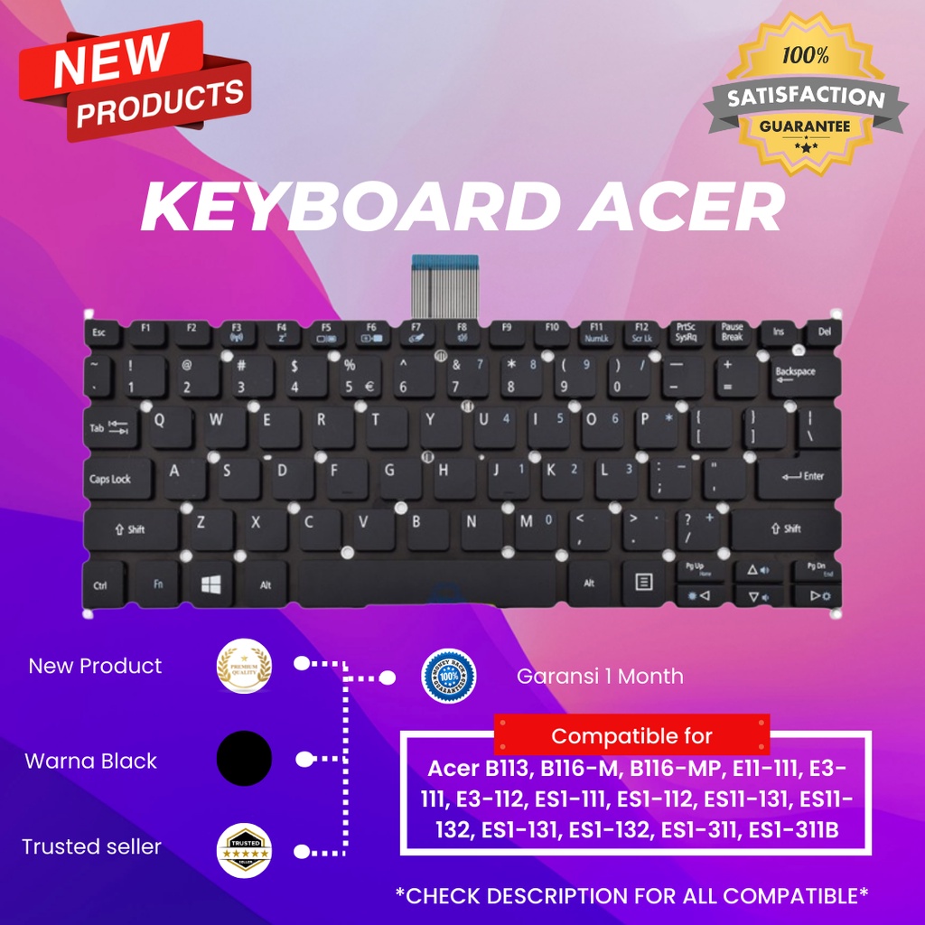 keyboard laptop acer aspire v3-371