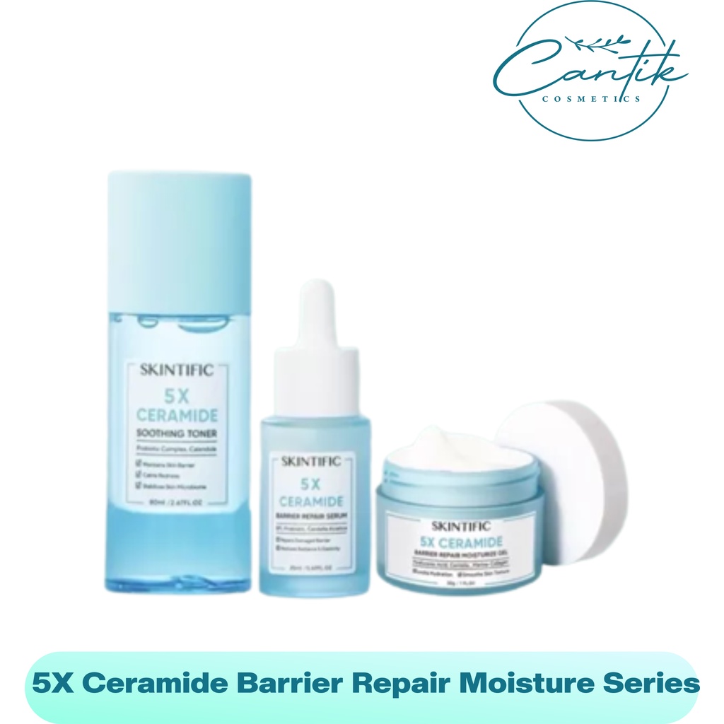 Jual SKINTIFIC 5X Ceramide Barrier Repair Moisture Series | Moisturizer ...