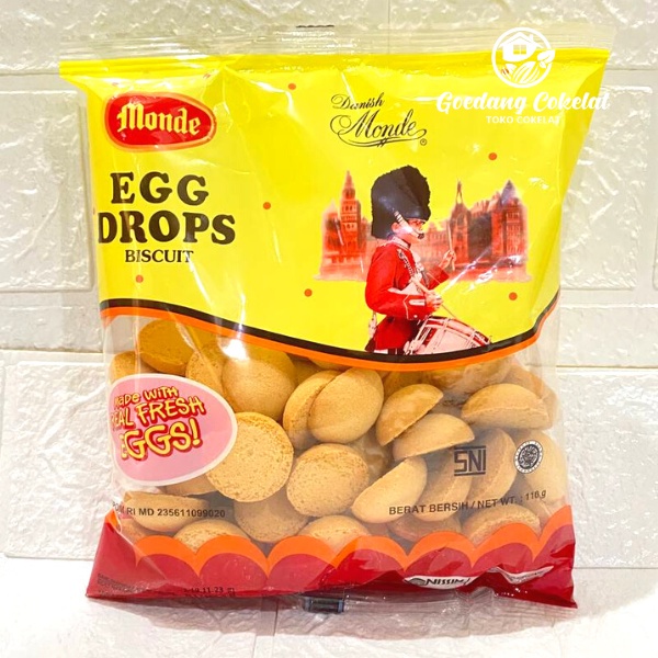 

Monde Egg Drops Biscuit Biskuit 110g 110gr