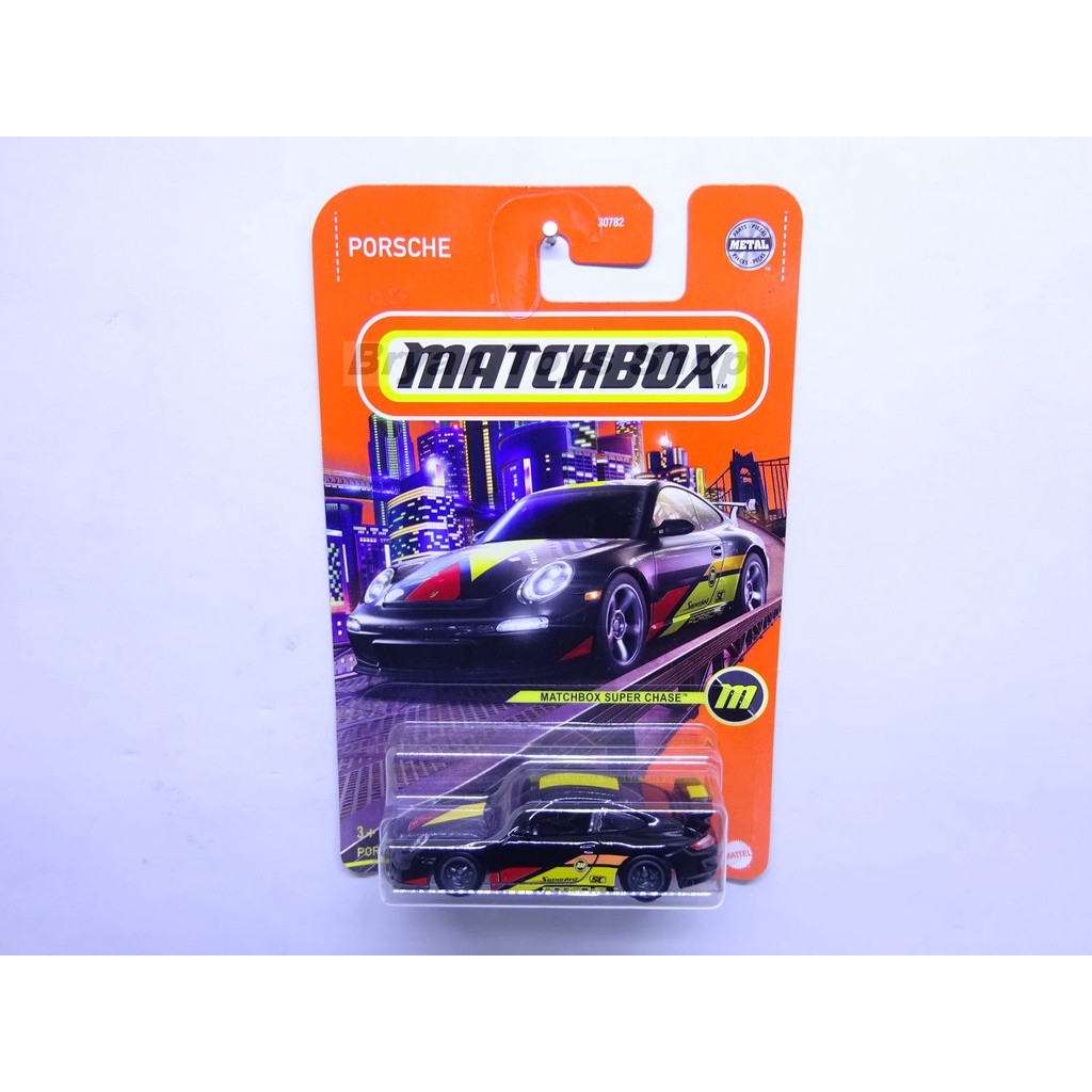 Matchbox Super Chase Porsche 911 GT3 Hitam