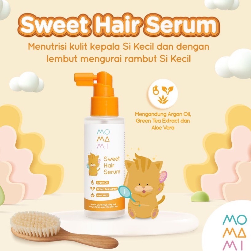 Momami Sweet Hair Serum Hair Lotion Vitamin Rambut Bayi 100ml