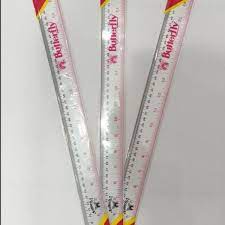 

PENGGARIS BUTTERFLY 50CM PLASTIK TEBAL (PCS)