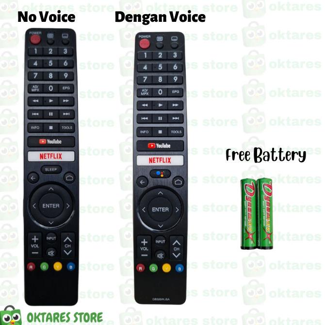 READY STOCK REMOTE SHARP ANDROID SMART TV 