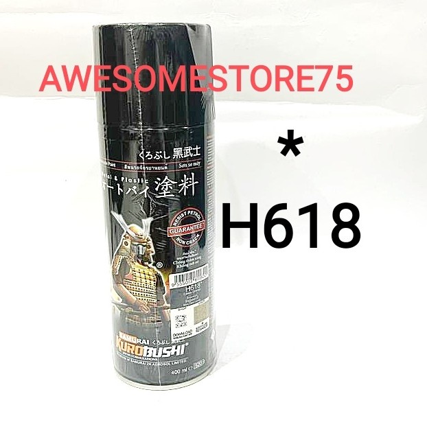 SAMURAI * H618 CANDY TONE ORANGE HONDA Jingga Cat Semprot Candytone