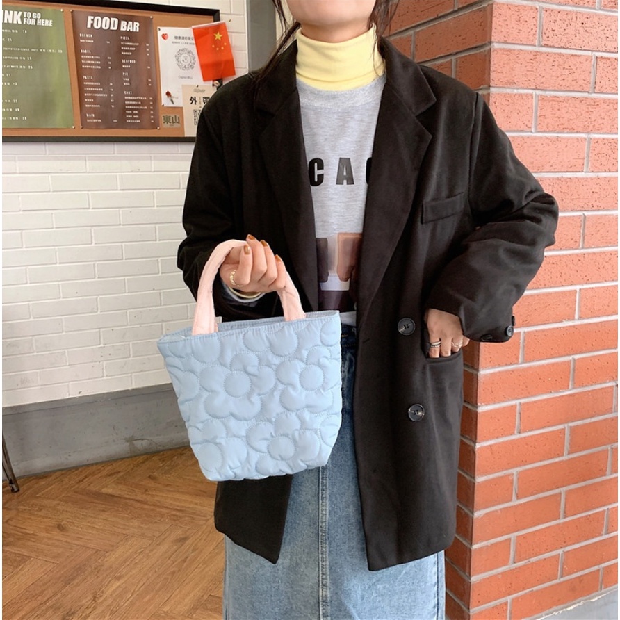 [LITTLE DAISY] ELORA TOTE BAG CUTE KOREAN STYLE / KOREAN PILLOW HAND BAG / TAS TANGAN KOREA / FASHION HANDLED BAG