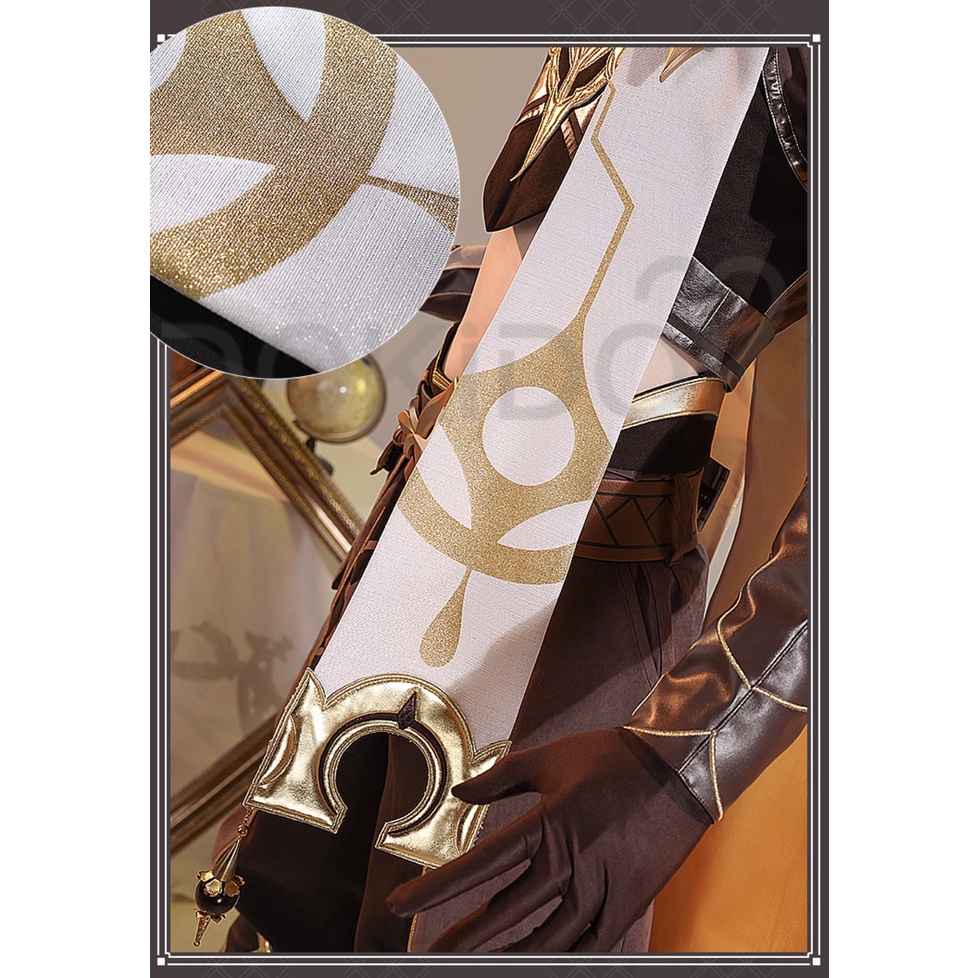 Traveler Aether Cosplay Game Genshin Impact Cosplay Costume DokiDoki-SSR Cosplay Halloween Traveler Aether Cosplay