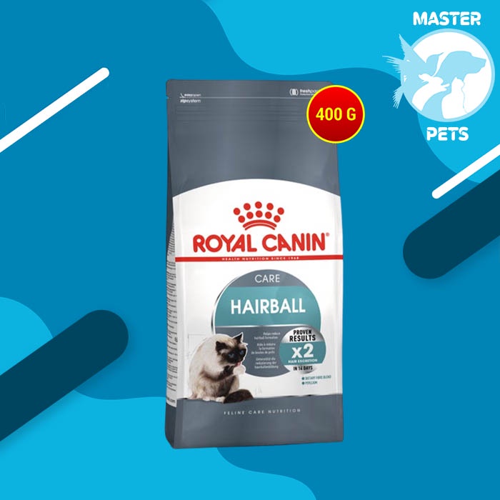 Royal Canin Hairball Care Cat Food Makanan Kucing cegah Hairball 400GR