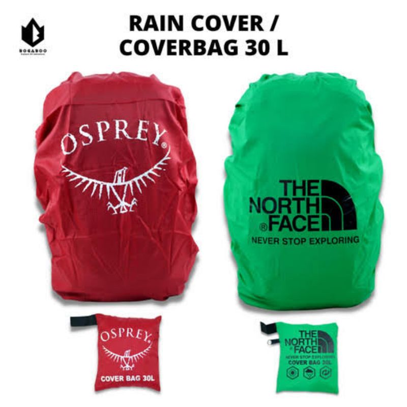 Cover Bag Jas Hujan Tas Ransel 25L 30L 40L - Raincover - Pelindung Bacpack Ransel