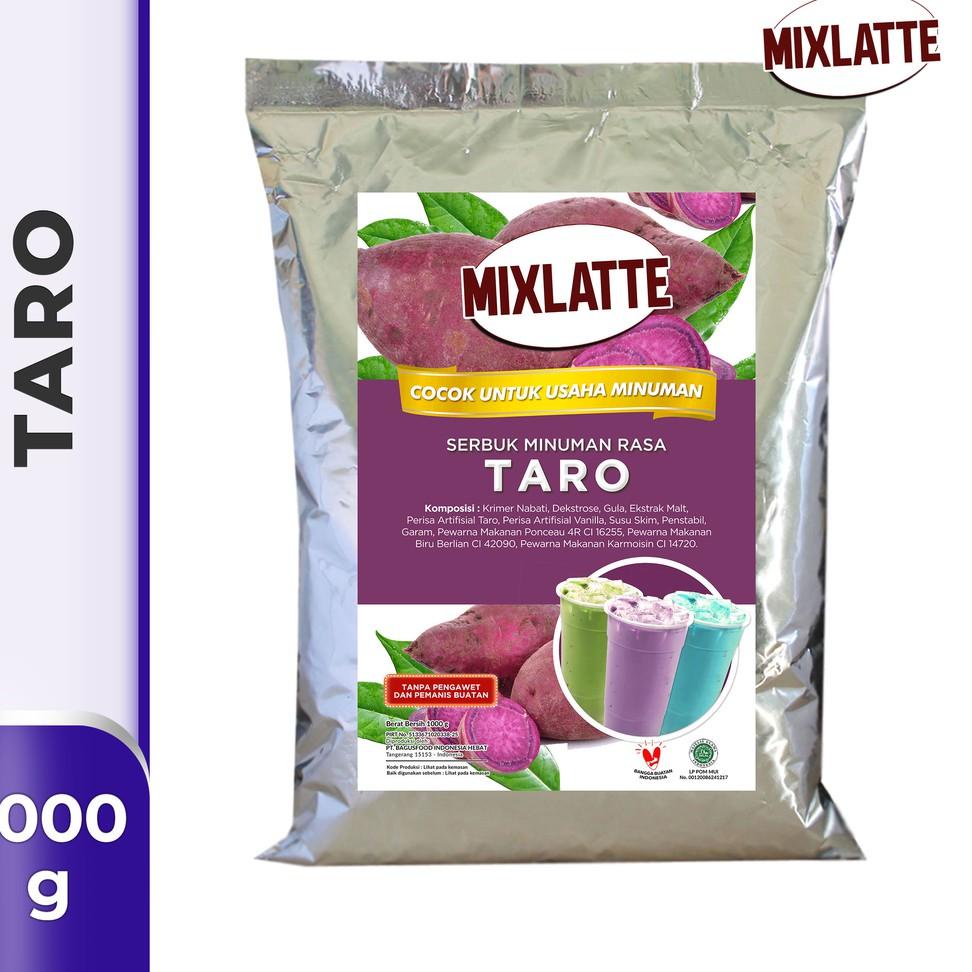 

12.12 BIG SALE FASION Powder Drink Bubuk Minuman Rasa TARO MIXLATTE 1Kg !!