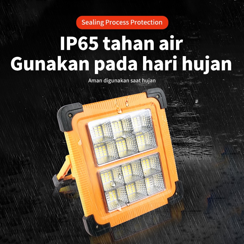 [Ready] BENIH Tenda luar berkemah lampu pasar malam lampu lantai portabel luar lampu Solar Emergency/Power Sel Surya/Lampu Panel/Professional Solar Emergency Light/Lamp Stand