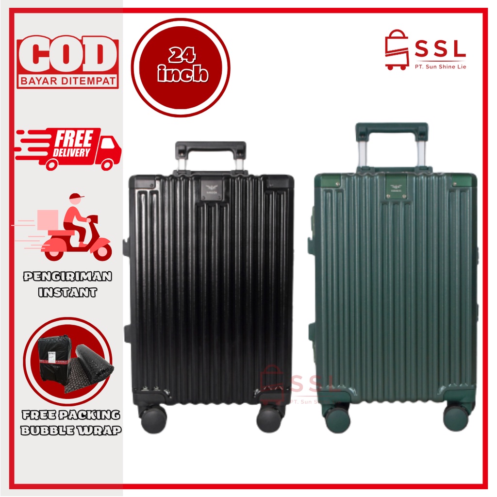 Koper Chelsea 24 Inch / Koper Hardcase / Koper Premium / Koper Import / Koper Cabin / TSA Lock / Aluminium Frame / HOLDER HP