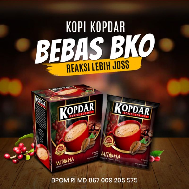 Kopi Kesehatan Pria Kopdar per boxs Garansi Original