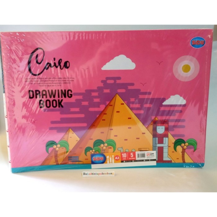 

[Whispers] Buku Gambar Sinar Dunia A3 / Buku Gambar Anak SIDU A3 (5 buku) 10 lbr