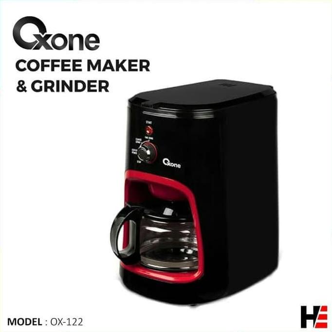 CJ Oxone Coffee Maker & Grinder OX-122 Penggiling & Pembuat Kopi Elektrik