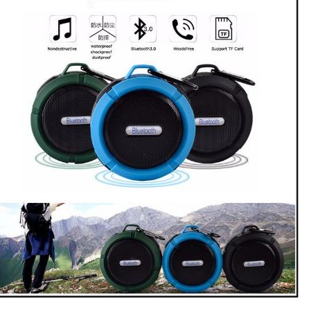 Sale Terbatas Speaker Bluetooth HQ Wireless Waterproof Portable Bluetooth C6 / Speaker BT Portable C