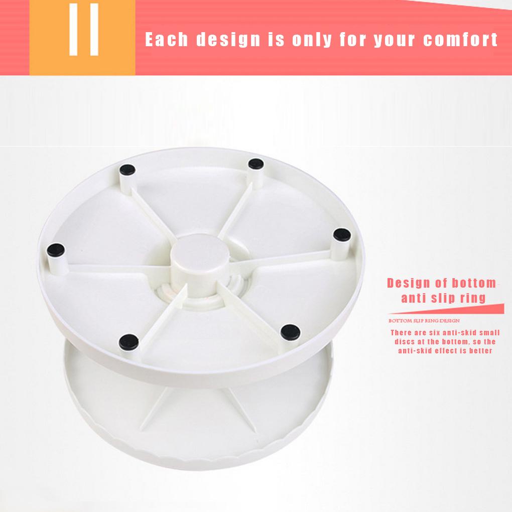 Cake Swivel Plate Meja Putar Kue Anti slip Berputar 360derajat