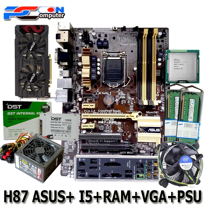 Mainboard Mobo Motherboard LGA 1150 H87 ATX