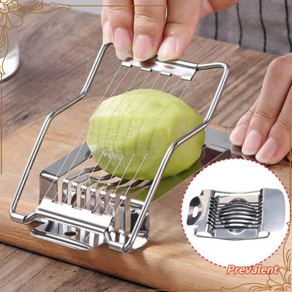 Preva Alat Pemotong Pengiris Telur Rebus Multifungsi Kreatif Buah Sayuran Alat Aksesoris Dapur Egg Slicer Sectioner