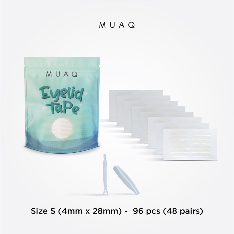 MUAQ EYELID TAPE Skot mata (Eceran 6pairs)