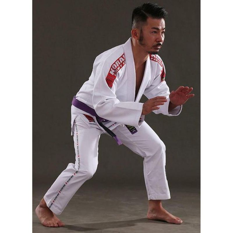 BJJ GI KORAL CLASSIC BAJU JUJITSU SERAGAM JIUJITSU JUDO