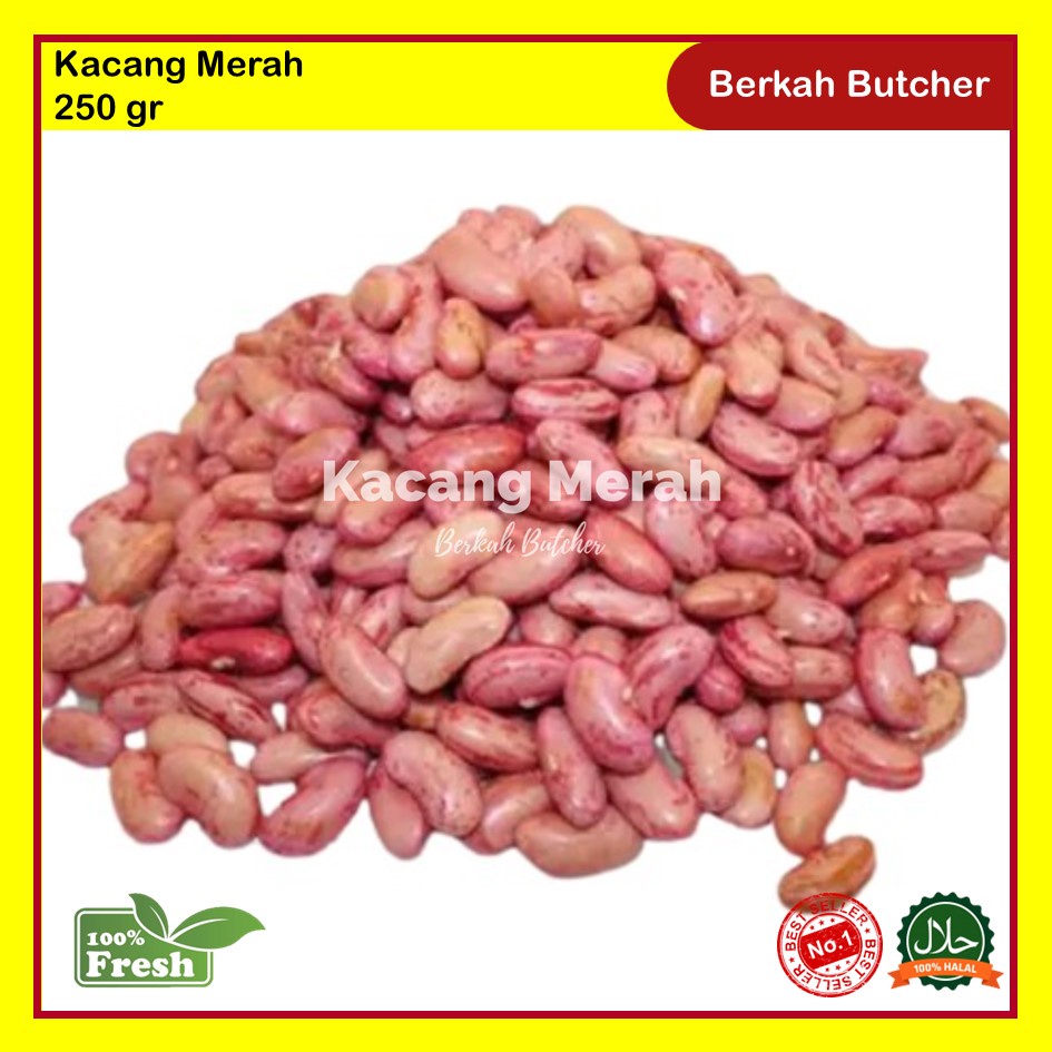 Sayur Kacang Merah 250 gr - Berkah Butcher