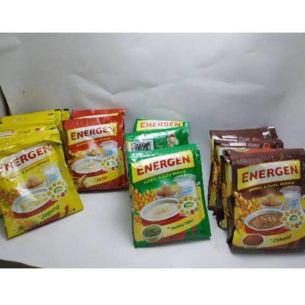 

ㆆ [ UTAMA GROSIR ] Energen Renceng All Varian 10x29gr ADA VARIAN BARU よ