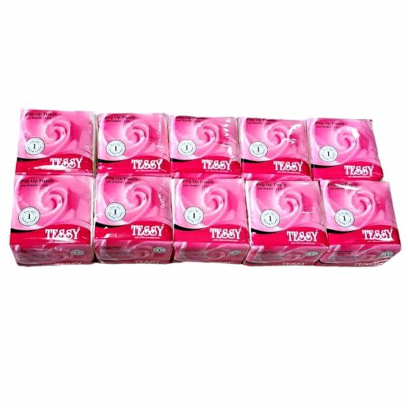 ( 10 PACK ) TISSUE POP UP 200 SAHCET TESSY 2 PLY
