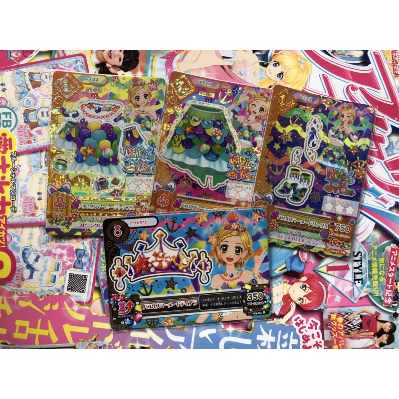Kartu Aikatsu Bubble Mermaid Coord Japan Original Cards BANDAI Jepang PR Premium Rare Langka Hinaki 
