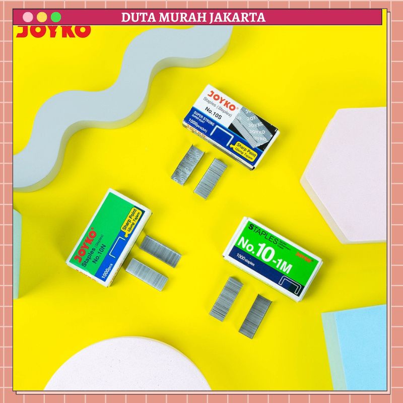 

Isi Staples Kecil Joyko No.10 / Isi Staples Joyko Kotak Kecil DMJ