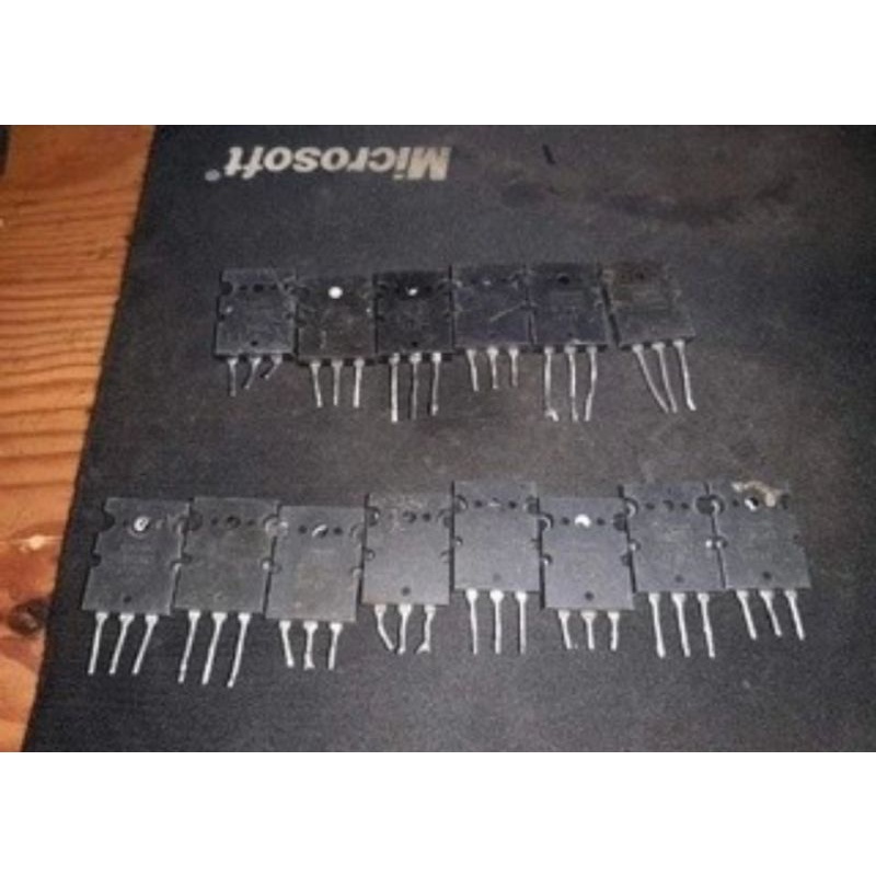 TRANSISTOR TOSHIBA 2SA1943-2SC5200 ORIGINAL CABUTAN