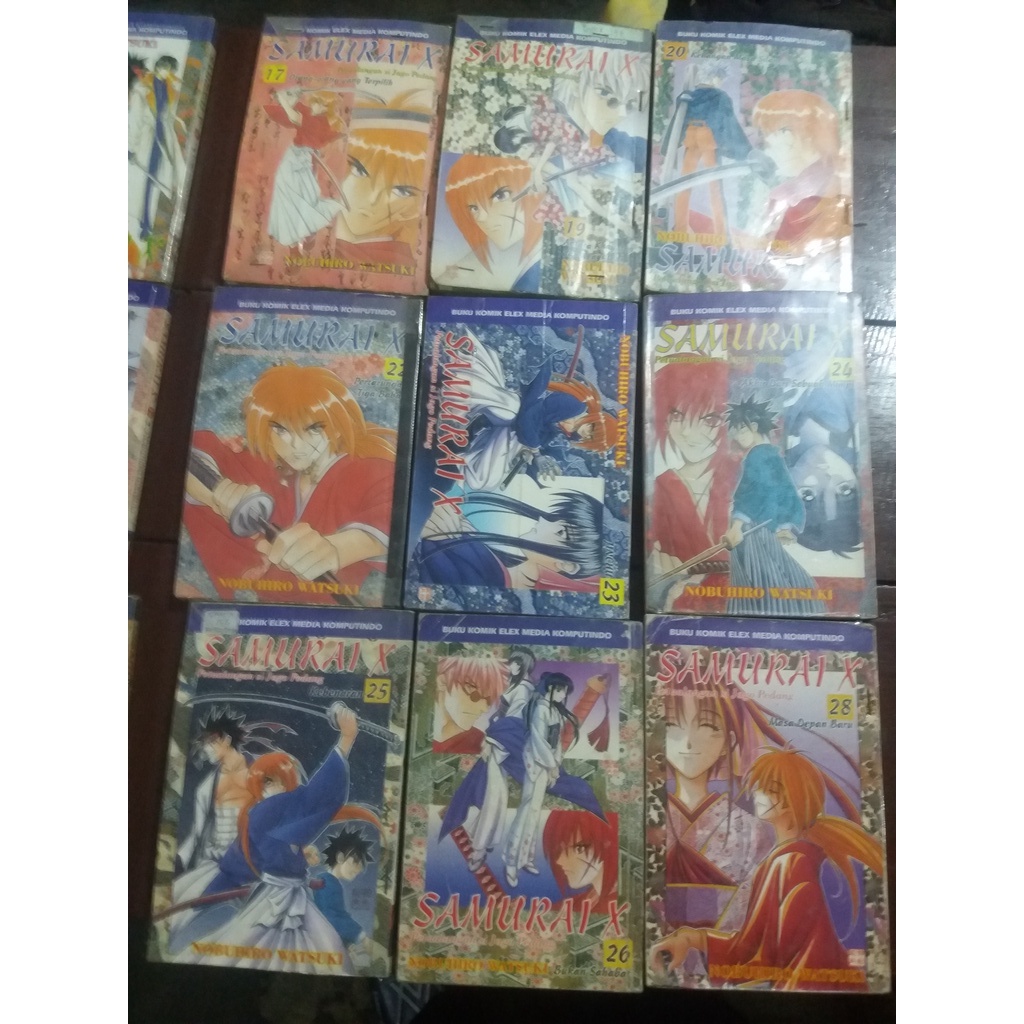 Komik Samurai X vol 1-25
