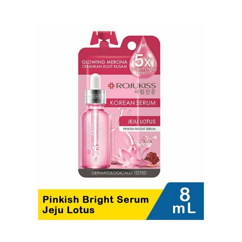 Rojukiss Pinkish Bright Serum Jeju Lotus 8MI