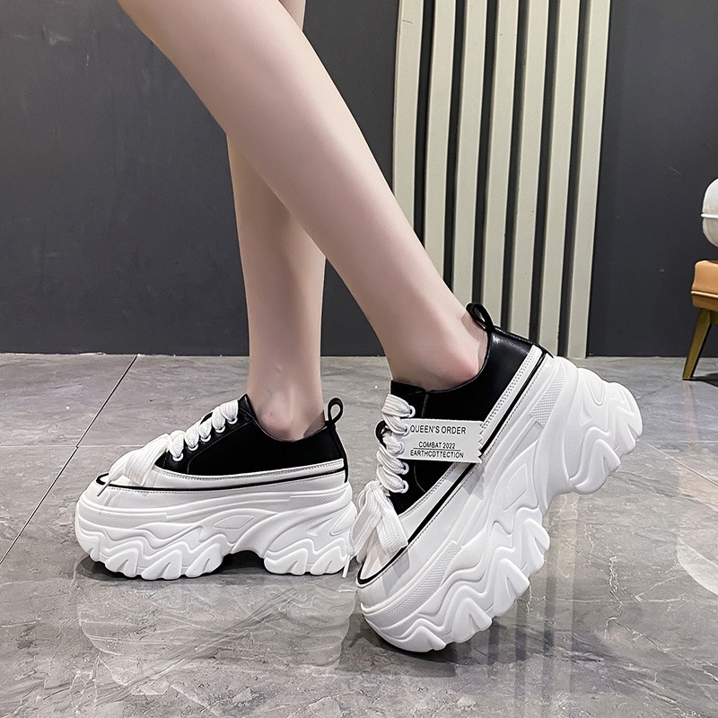 Sepatu Wanita Wedges Santai Sneakers Casual Cewek Import Sport Shoes Perempuan Korean Style SP-243