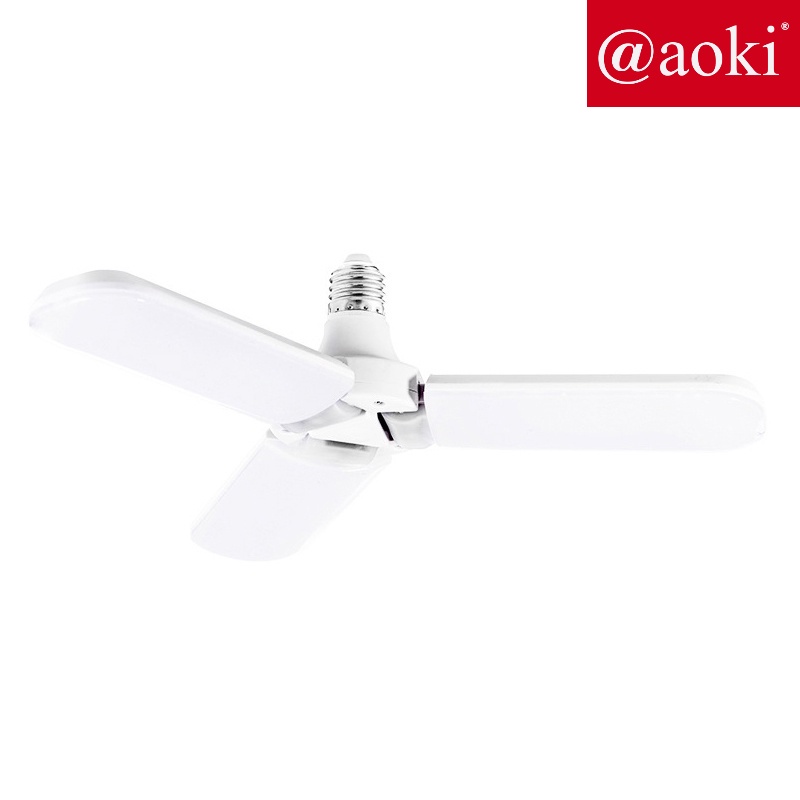 Fan blade  Bohlam Lampu Kipas Led 45 Watt Model Kipas Bisa Lipat Bergaransi