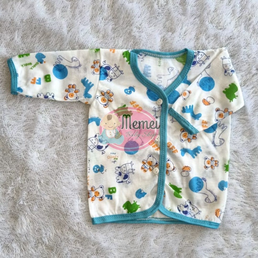 1 LUSIN (12 pcs) Baju bayi panjang KATUN TABUR murah berkualitas