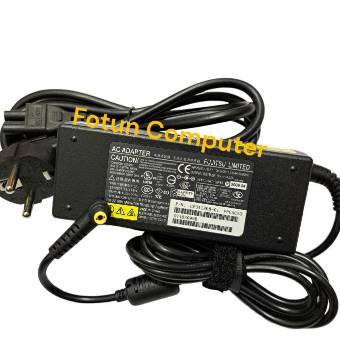 Adaptor Charger Fujitsu Lifebook T580 T730 T731 T732 T900 T901 T902