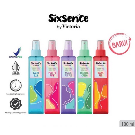 [ BEST SELLER ] SIXSENCE SIXTEEN KPOP BODY SCENT PARFUM 100ML