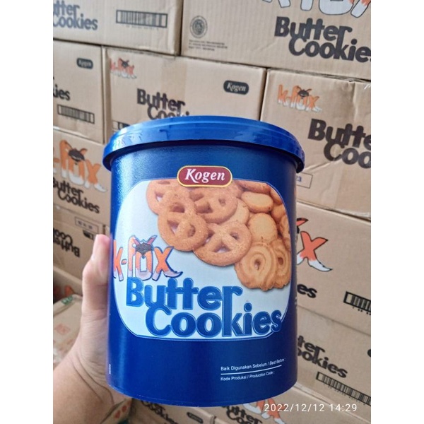 

KOGEN K-FOX Butter Cookies, Kue Kaleng Butter Cookies, Kogen K-Fox Butter Cookies, Butter Cookies, Buyer Kukis, Kue Kaleng, Kue Lebaran, PROMO Bisa COD