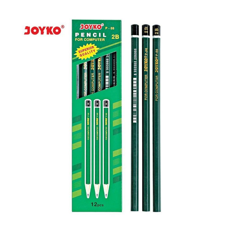 

Pensil 2B Joyko P-88 (12 Pcs)