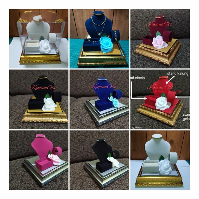 Kotak tempat hantaran seserahan mahar perhiasan 1 set MEDIUM