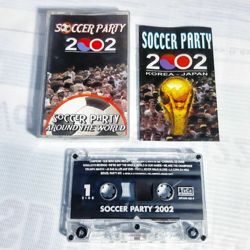 kaset pita soccer party 2002 around the world