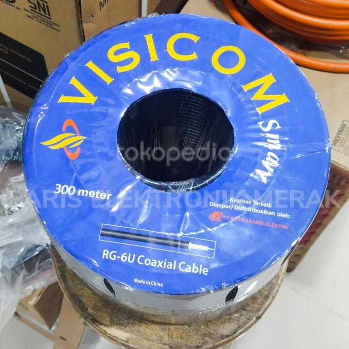KABEL ANTENA VISICOM 1 ROLL 300 METER Non COD