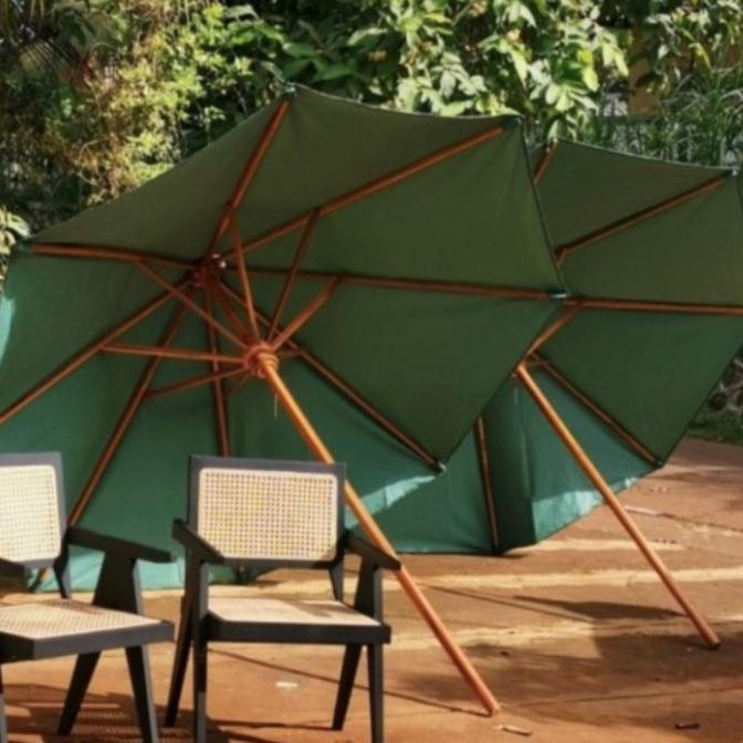 Kain Meja Payung Taman Kantata